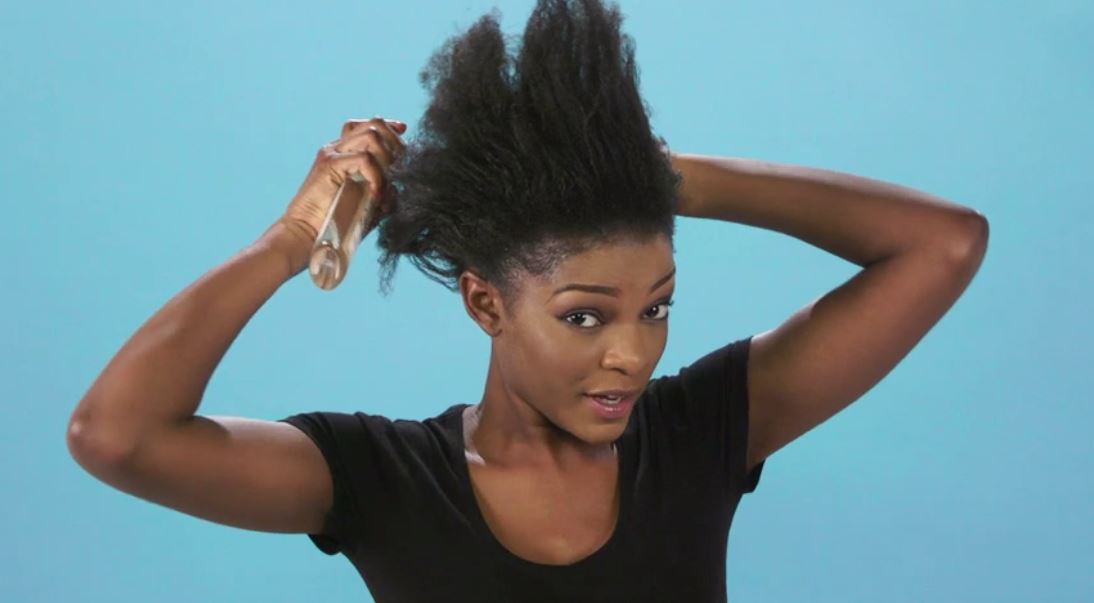 How to Get a Sleek Bun On Black Natural Hair