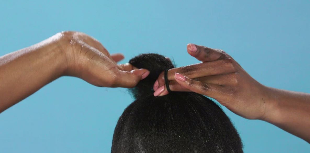 How to Get a Sleek Bun On Black Natural Hair