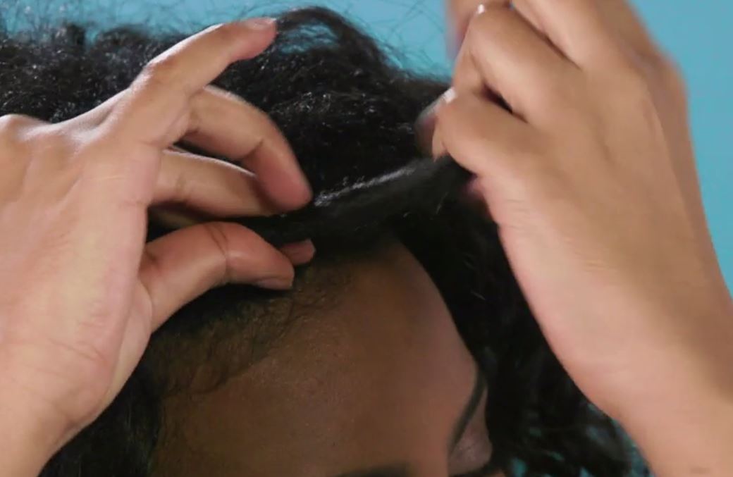 How to Get Bouncy Curls with Bantu Knots