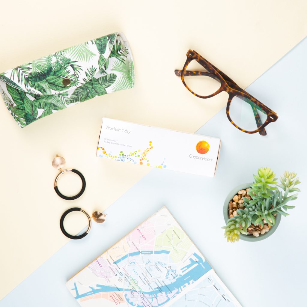 Contact lenses and glasses