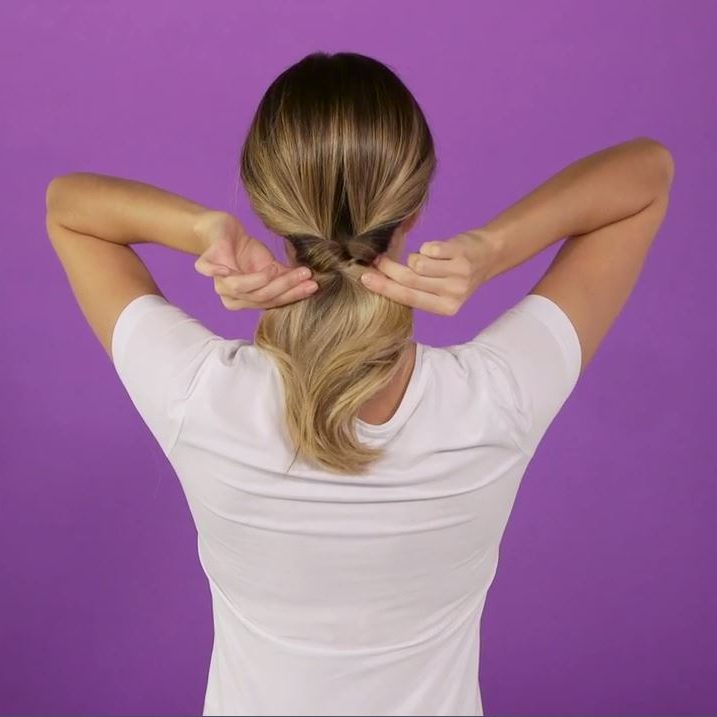 2 Chic Low Ponytail