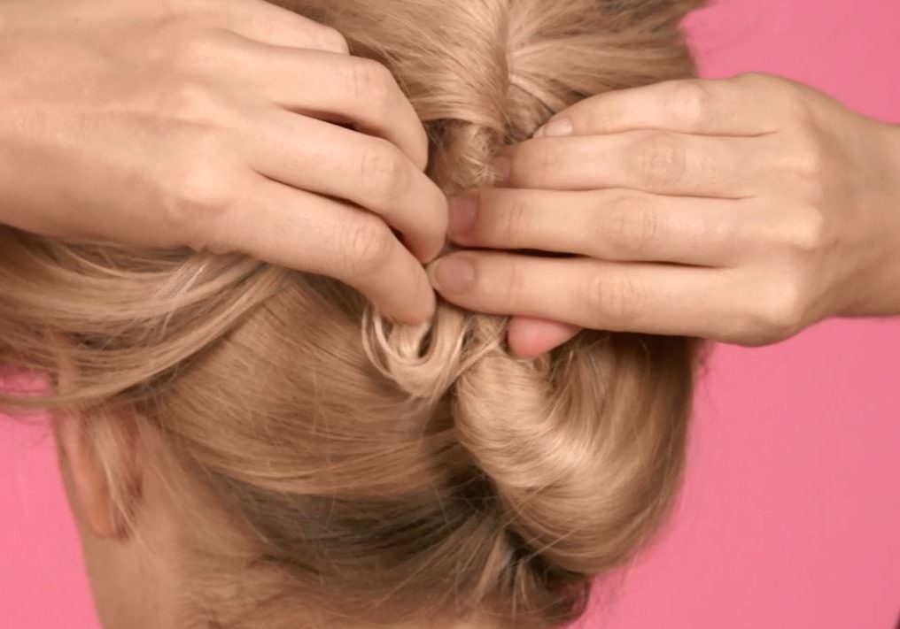 French Pleat 7 - Twist and Tuck
