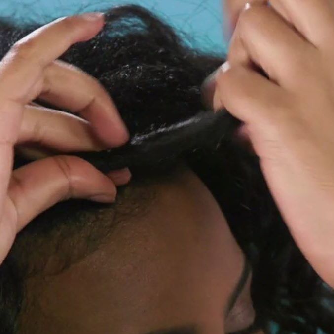 How to Get Bouncy Curls with Bantu Knots