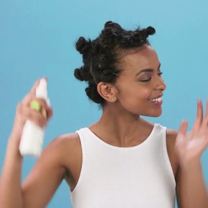 How to Get Bouncy Curls with Bantu Knots