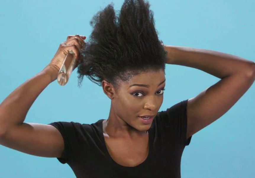 How to Get a Sleek Bun On Black Natural Hair