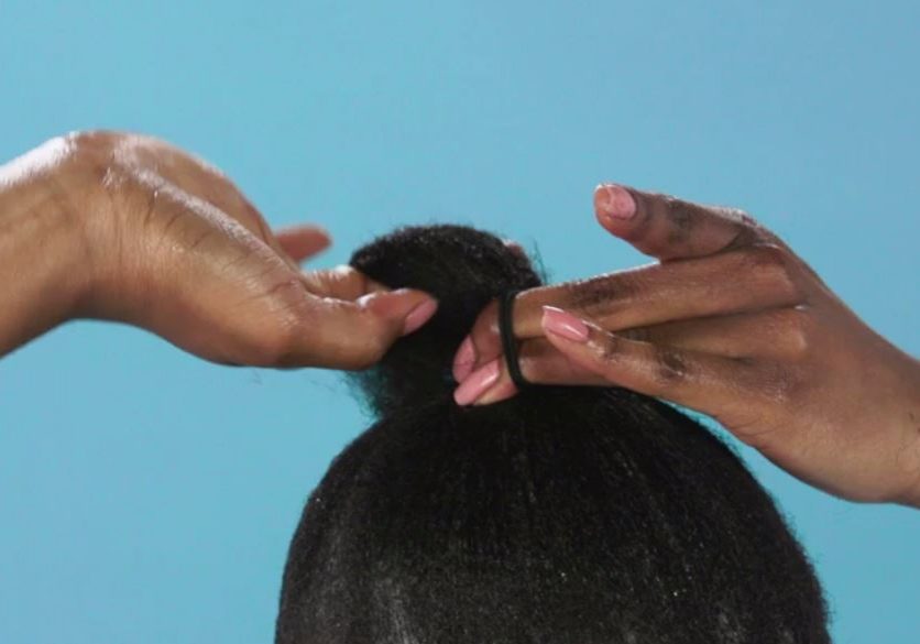How to Get a Sleek Bun On Black Natural Hair