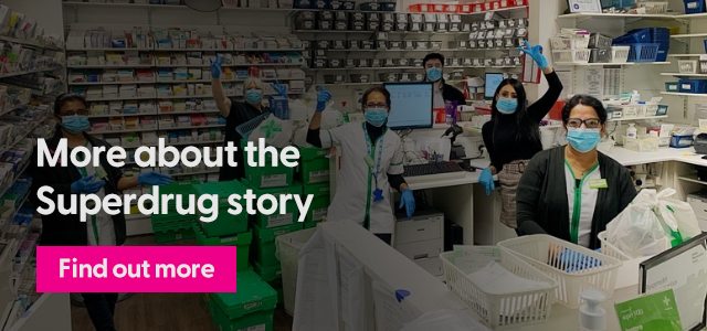 More about the superdrug story