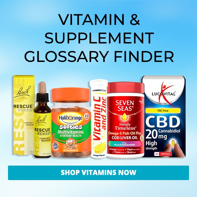 Vitamin Glossary