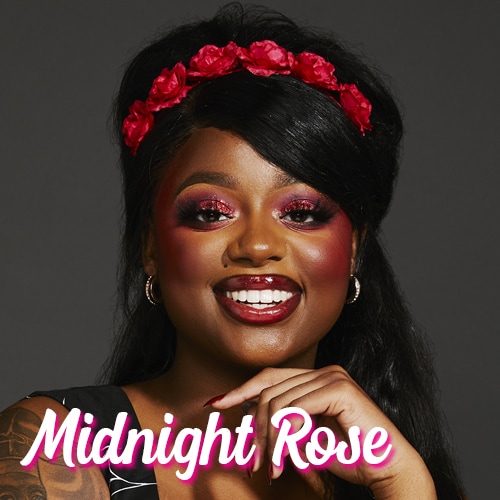 Halloween look Midnight Rose