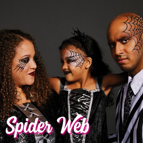 Halloween look Spider Web