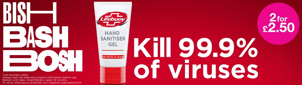 2 for £2.50 on selected Lifebuoy