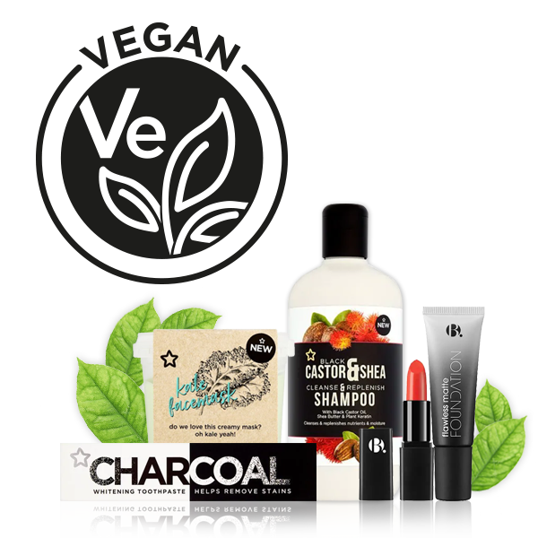 Vegan Superdrug Own Brand Products