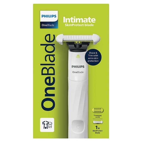 Philips Men's Oneblade Intimate With Skin Protect Blade Qp1924/20