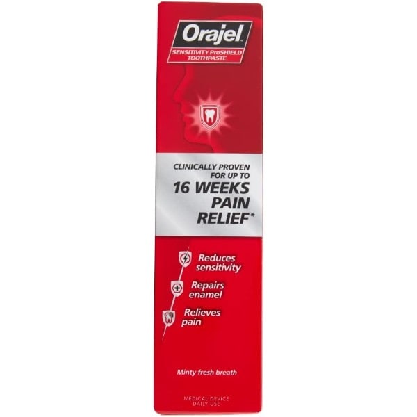 Orajel Unisex Sensitivity Proshield Toothpaste 75Ml
