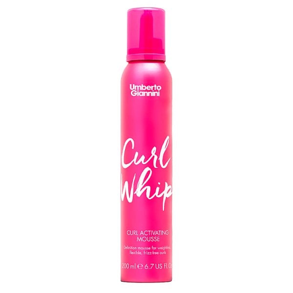 Umberto Giannini Unisex Curl Whip Curl Activating Mousse 200Ml