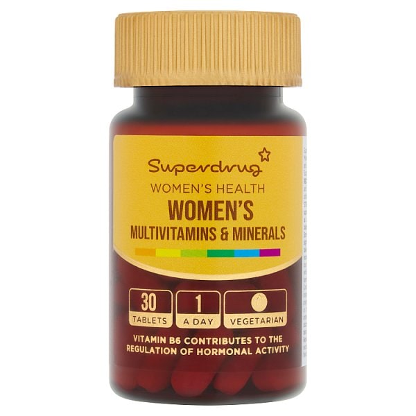 Superdrug Women's Multivitamins For 30S
