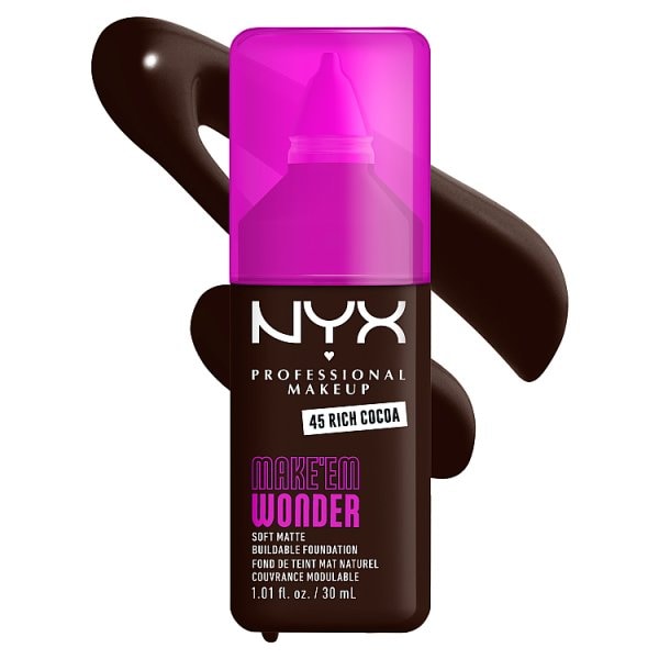 NYX Professional Makeup Wonder Liquid Foundation Rich Cocoa