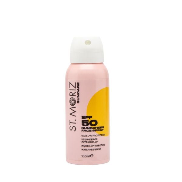 St. Moriz Suncare SPF 50 Sunscreen Face Spray 100ml