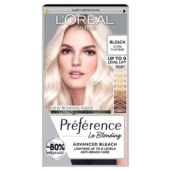 L'oréal Paris Unisex Ultra Platinum Blonde Preference Platinum Hair Dye