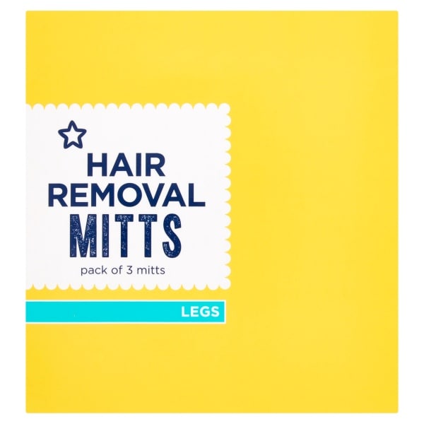 Superdrug Women's Legs Hair Removal Mitts