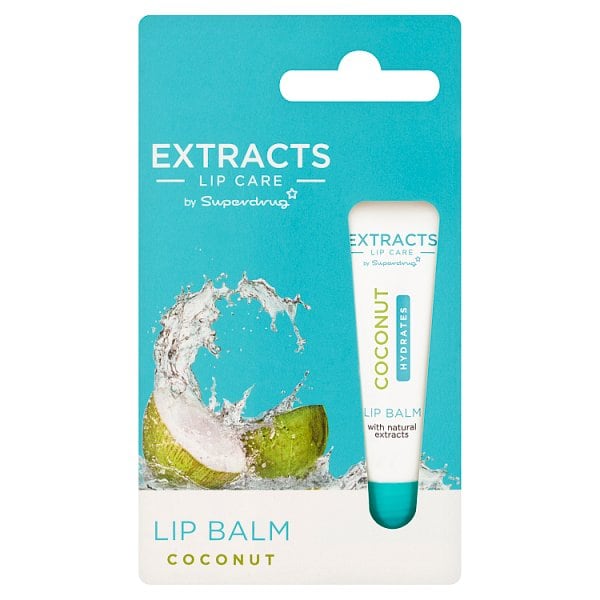 Superdrug Women's Extracts Coconut Lip Balm