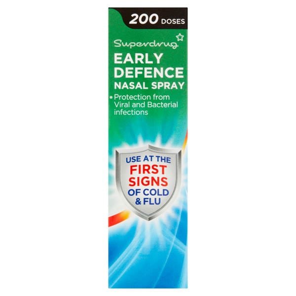 Superdrug Unisex Early Defence Nasal Spray