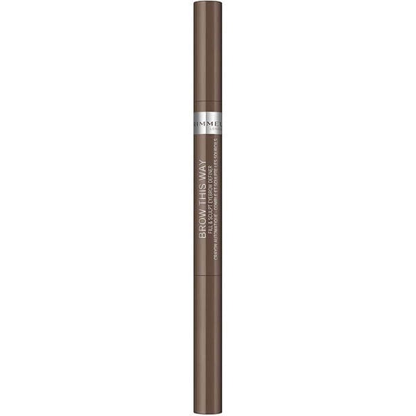 Rimmel Brow This Way Fill & Sculpt Eyebrow Definer 002 Medium Brown