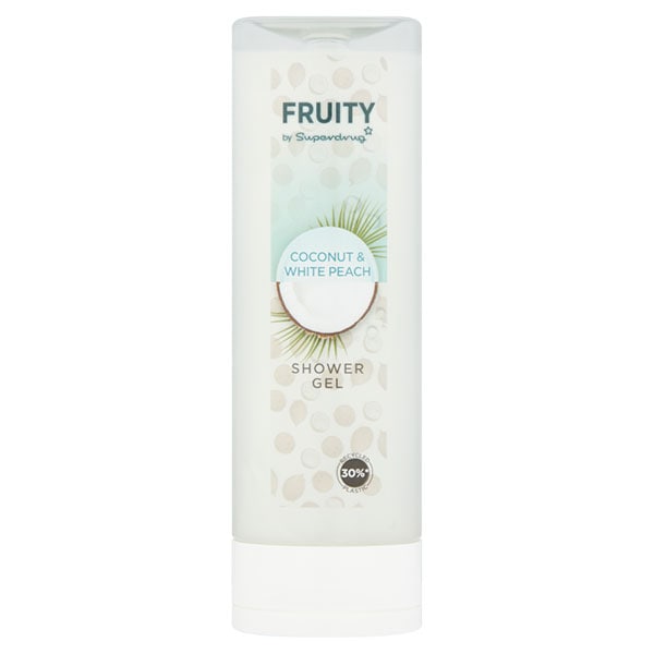 Fruity Unisex White Coconut & Peach Shower Gel 250Ml