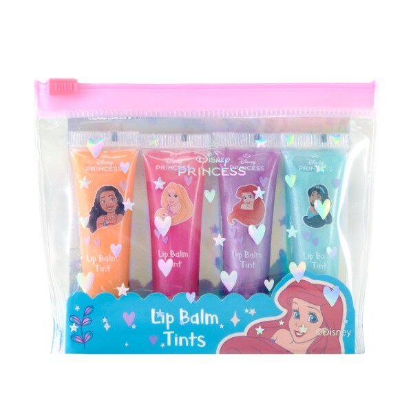 Disney Princess Lip Balm Tints 4 X 7Ml