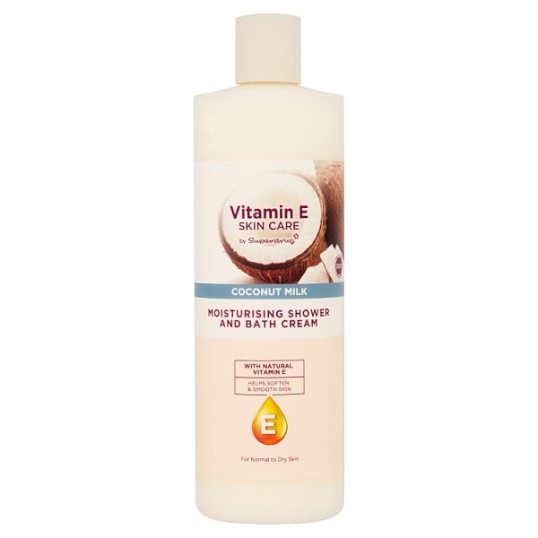 Vitamin E & Coconut Showergel & Bath Soak 500ml