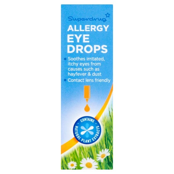 Superdrug Unisex Allergy Eye Drops 10Ml