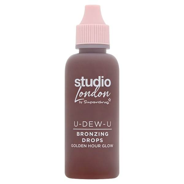 Studio London by Superdrug U DEW U Bronzing Drops Medium-Dark