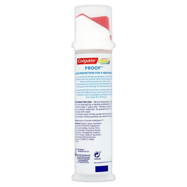 Colgate Total Proof Toothpaste 100ml | Toiletries | Superdrug