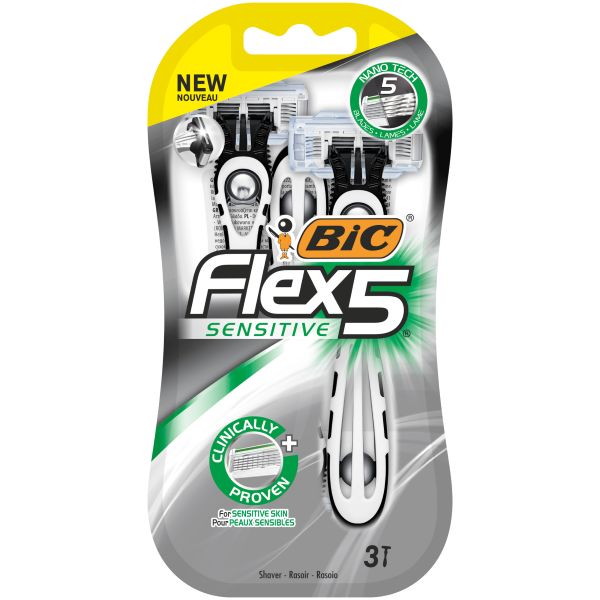 Bic Men's Flex 5 Sensitive Razors