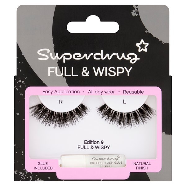 Superdrug Unisex Natural Wispy Cat Eye Lashes