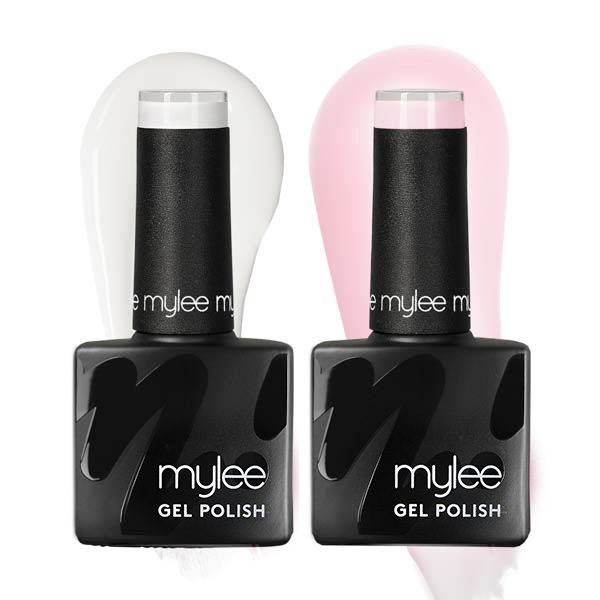 Mylee Gel Nail Polish French Manicure Duo 2 x 8ml