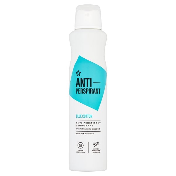 Superdrug Women's 48Hr Apd Antibac Cotton 250Ml