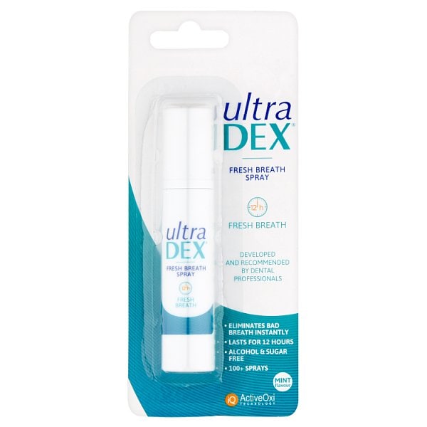 Ultradex Unisex Fresh Breath Oral Spray 9Ml