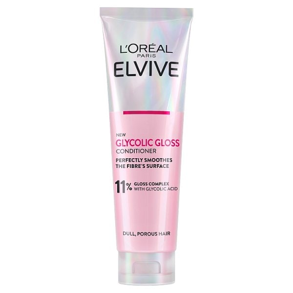 L'oréal Paris Unisex Brown Elvive Glycolic Gloss Conditioner 150Ml