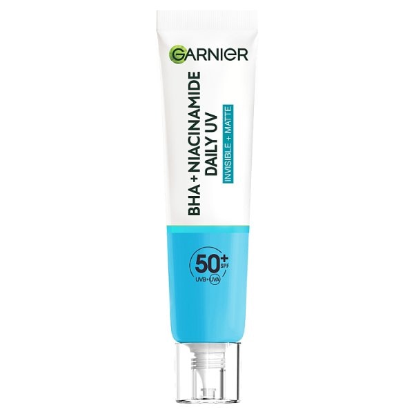 Garnier Daily UV Niacinamide BHA & AHA Invisible + Matte Anti-Imperfection Fluid SPF50+ 40ml