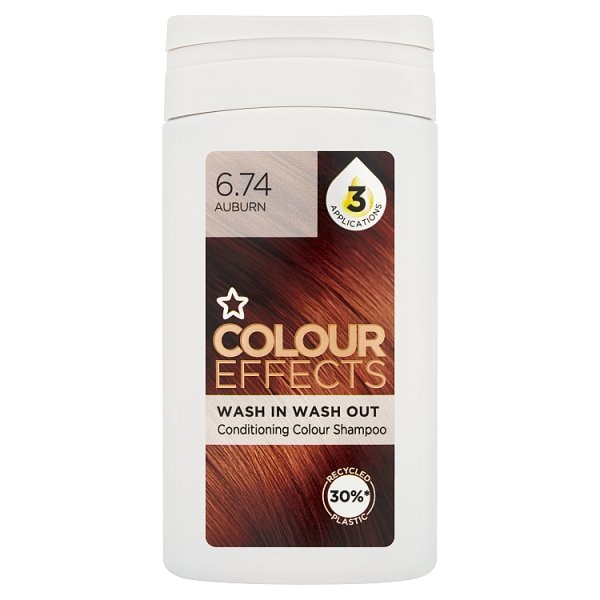Superdrug Unisex Auburn 6.74 Colour Effects Auburn 674 Toner 75Ml