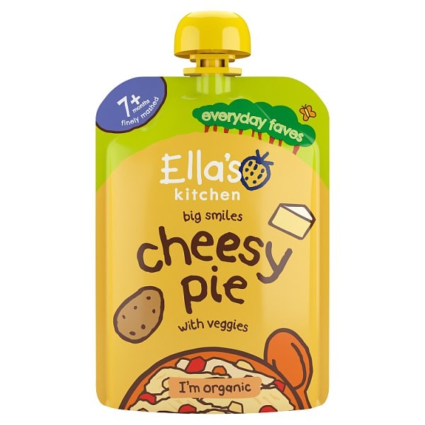 Ella's Kitchen Organic Cheesy Pie With Veggies 7M+ 130G