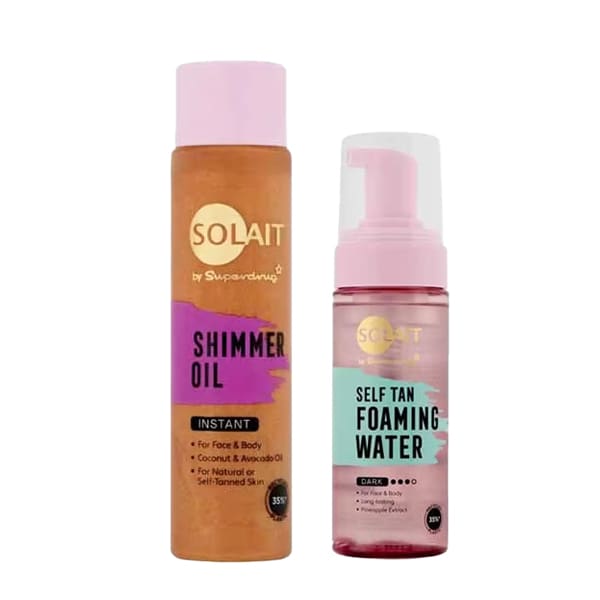 Solait Face & Neck Glow Bundle - Dark