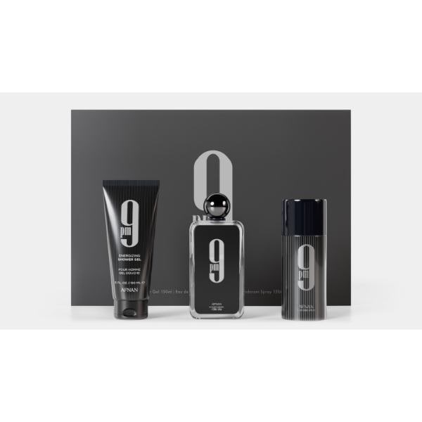 Afnan 9Pm Edp-S 100ml + Shower Gel 150Ml + Deo Spray 150Ml