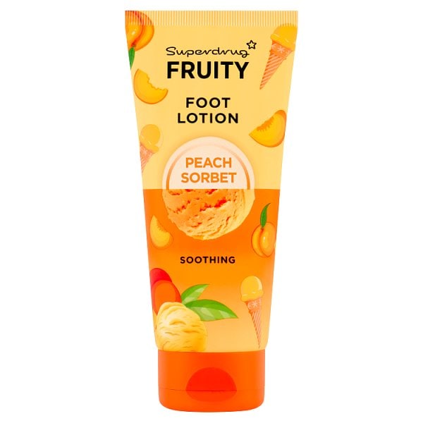 Fruity Peach Sorbet foot Lotion