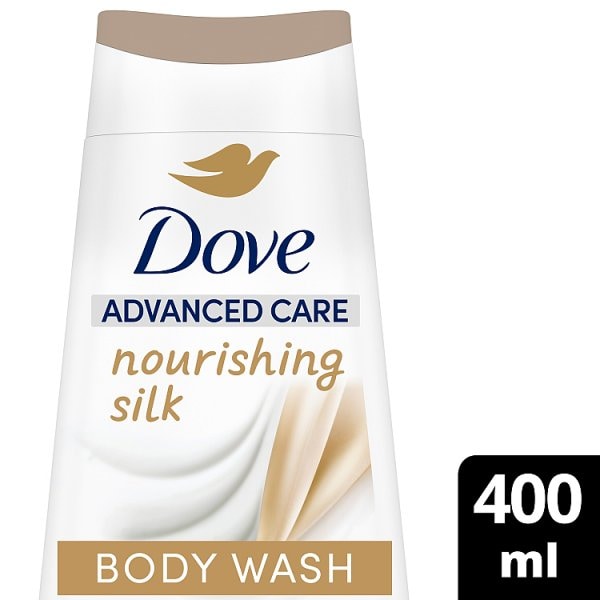 Dove Nourishing Silk Advanced Body Wash Shower Gel 400ml