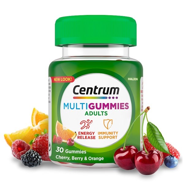Centrum Unisex Multigummies Mixed Fruit - 30 Gummies