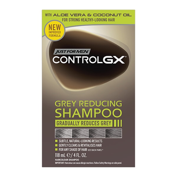 Just For Men Unisex Grey Control Gx Reducing Shampoo 118Ml