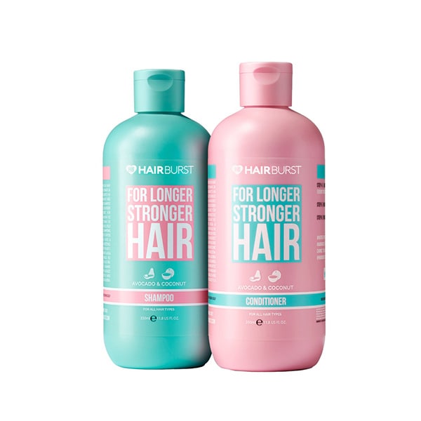 Hairburst Unisex Longer Stronger Hair Shampoo & Conditioner 350Ml