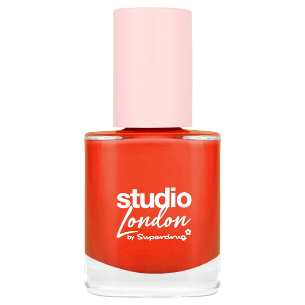 Superdrug Studio London Unisex Racing Red Nail Polish